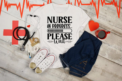 Nurse In Progress... Please Wait SVG Design SVG Designangry 