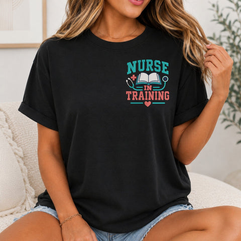 Nurse in Training Embroidery Design – Nursing Student Stethoscope Medical School Machine Embroidery File Embroidery/Applique DESIGNS PatternFeed8 