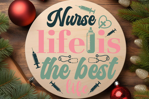 Nurse life is the best life SVG Angelina750 