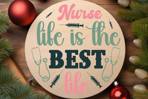 Nurse life is the best life SVG Angelina750 