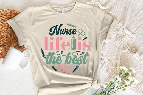 Nurse life is the best life SVG Angelina750 