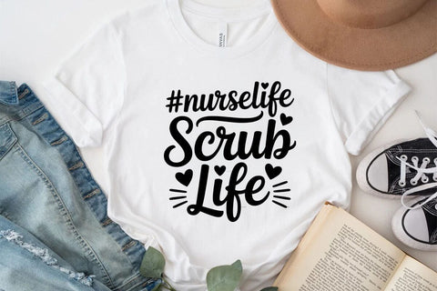 nurse life scrub live SVG Angelina750 
