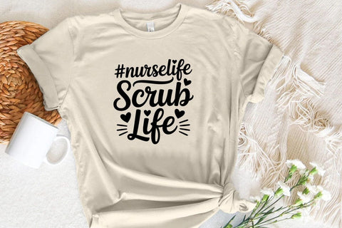 nurse life scrub live SVG Angelina750 