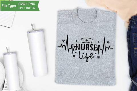 Nurse Life SVG Design, Nurse Quotes SVG Design, Nurse SVG Design, SVGs,Quotes and Sayings,Food & Drink,On Sale, Print & Cut SVG DesignPlante 503 