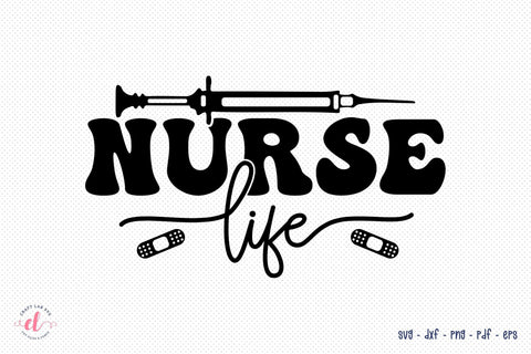 Nurse Life SVG Design SVG CraftLabSVG 