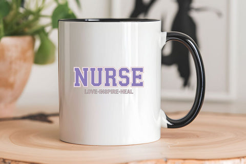 nurse love inspire heal SVG Angelina750 