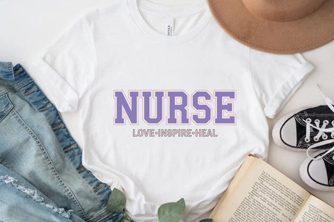 nurse love inspire heal SVG Angelina750 