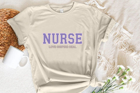 nurse love inspire heal SVG Angelina750 