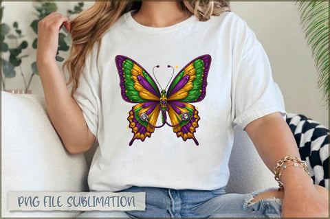 Nurse Mardi Gras Coquette Bow PNG Sublimation Shetara Begum 