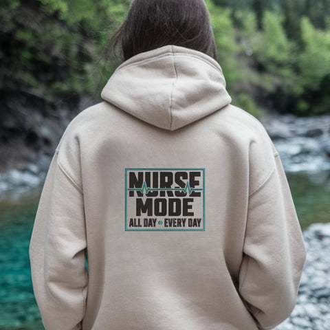 Nurse Mode All Day Embroidery Design – Heartbeat ECG Nursing Healthcare Machine Embroidery File Embroidery/Applique DESIGNS PatternFeed8 