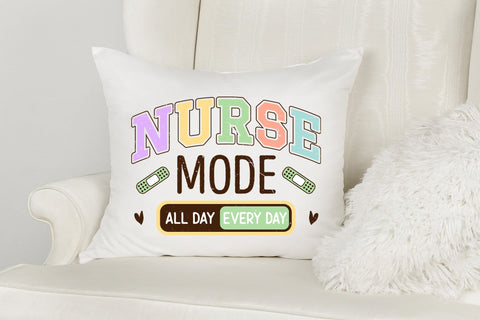 Nurse Mode All Day Every Day Sublimation Sublimation CraftLabSVG 