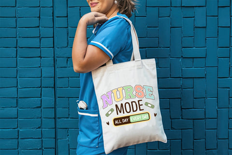 Nurse Mode All Day Every Day Sublimation Sublimation CraftLabSVG 