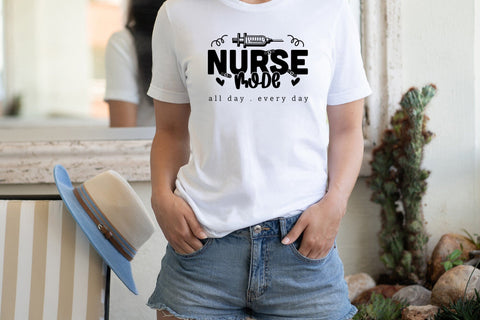 Nurse Mode All Day Every Day SVG SVG CraftLabSVG 