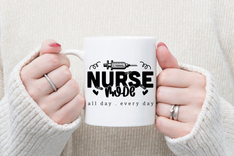 Nurse Mode All Day Every Day SVG SVG CraftLabSVG 