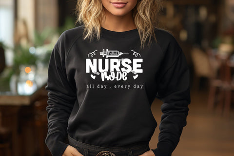Nurse Mode All Day Every Day SVG SVG CraftLabSVG 