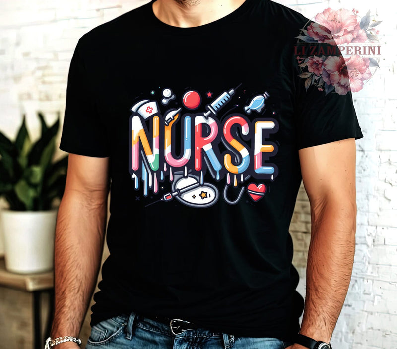 Nurse PNG, Medical Profession Art, Digital Download, Sublimation Design, Nursing Gift, Healthcare Graphics, Nurse Appreciation, Cute Nurse Printables Sublimation Li Zamperini 