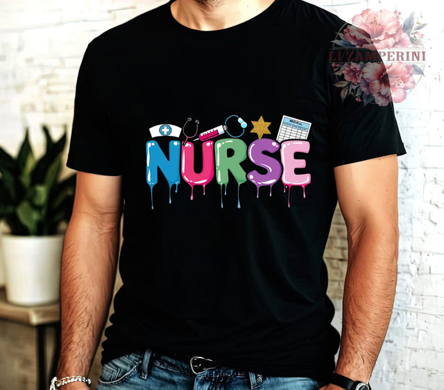 Nurse PNG, Medical Profession Art, Digital Download, Sublimation Design, Nursing Gift, Healthcare Graphics, Nurse Appreciation, Cute Nurse Printables Sublimation Li Zamperini 