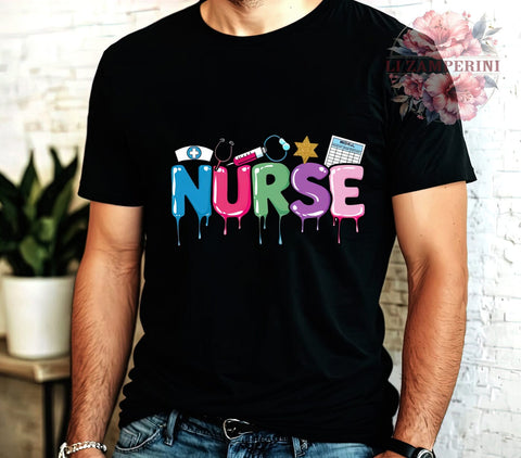 Nurse PNG, Medical Profession Art, Digital Download, Sublimation Design, Nursing Gift, Healthcare Graphics, Nurse Appreciation, Cute Nurse Printables Sublimation Li Zamperini 