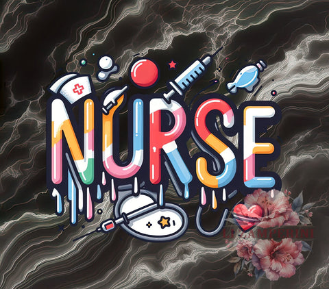 Nurse PNG, Medical Profession Art, Digital Download, Sublimation Design, Nursing Gift, Healthcare Graphics, Nurse Appreciation, Cute Nurse Printables Sublimation Li Zamperini 