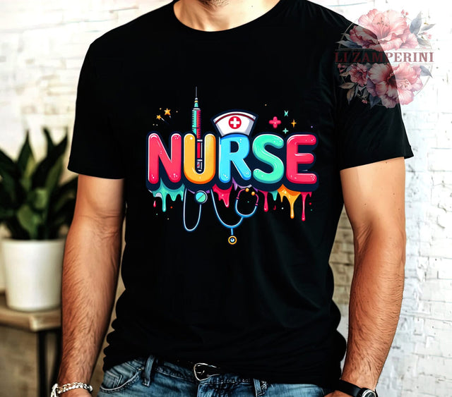 Nurse PNG, Medical Profession Art, Digital Download, Sublimation Design, Nursing Gift, Healthcare Graphics, Nurse Appreciation, Cute Nurse Printables Sublimation Li Zamperini 