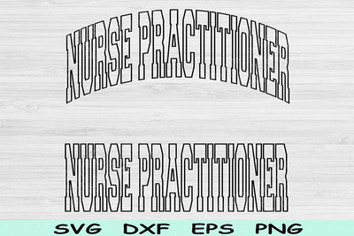 Nurse Practitioner Svg Cut File, Nurse Practitioner Png, Nursing School Svg Files For Cricut Nursing Student Svg Sublimation Digital Designs SVG TiffsCraftyCreations 