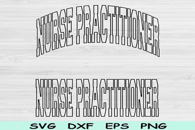 Nurse Practitioner Svg Cut File, Nurse Practitioner Png, Nursing School Svg Files For Cricut Nursing Student Svg Sublimation Digital Designs SVG TiffsCraftyCreations 