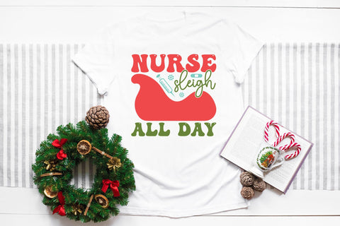 Nurse Sleigh All Day, Christmas SVG SVG CraftLabSVG 