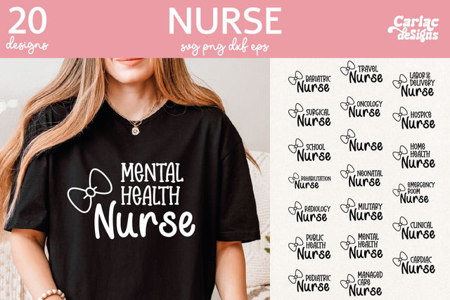 Nurse Sublimation and SVG Designs SVG Carla C Designs 
