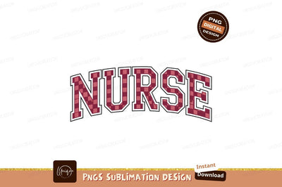 Nurse Sublimation Design Png Graphic Element Sublimation Designangry 