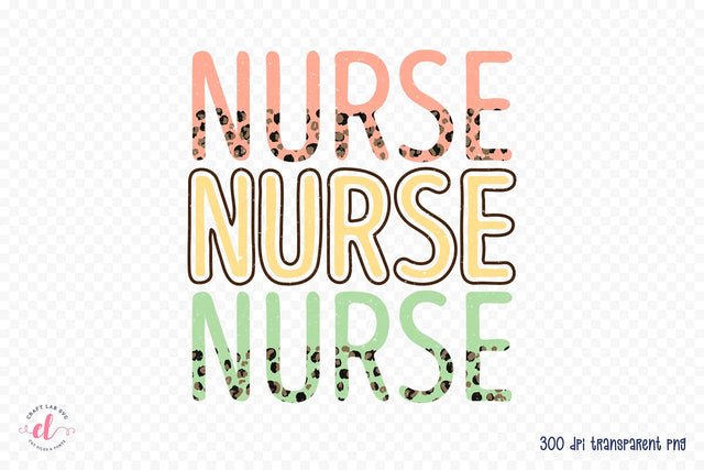 Nurse Sublimation Design Sublimation CraftLabSVG 