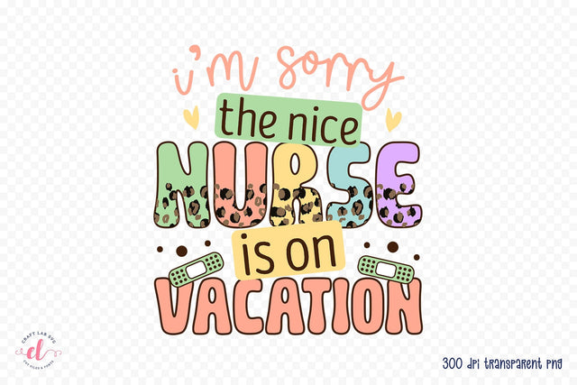 Nurse Sublimation Design Sublimation CraftLabSVG 