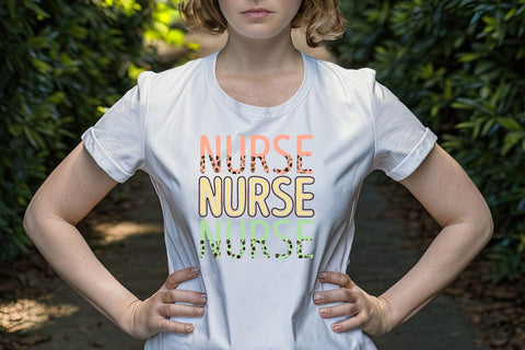 Nurse Sublimation Design Sublimation CraftLabSVG 