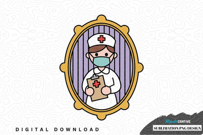 Nurse sublimation png design Sublimation Regulrcrative 