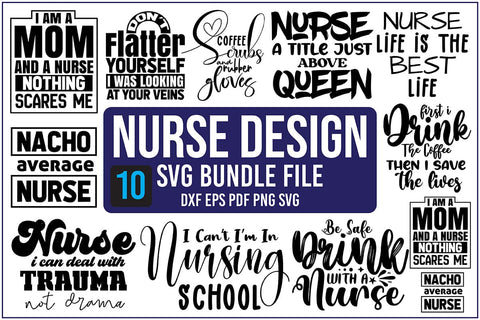 Nurse SVG Bundle SVG orpitasn 