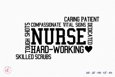 Nurse SVG Cut File SVG CraftLabSVG 