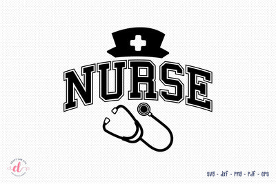 Nurse SVG Cut File SVG CraftLabSVG 