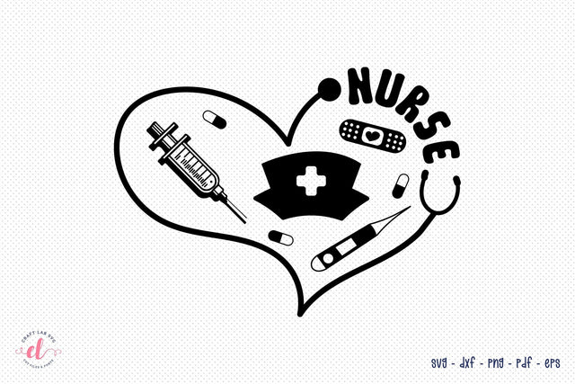 Nurse SVG Design SVG CraftLabSVG 