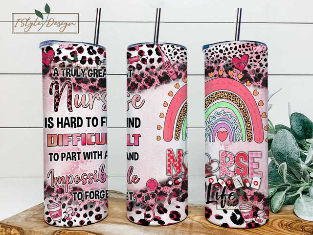 Nurse Tumbler, custom name, nurse, 20oz, tumbler, png, sublimation design, western tumbler png, nurse life png Sublimation iStyleDesign 