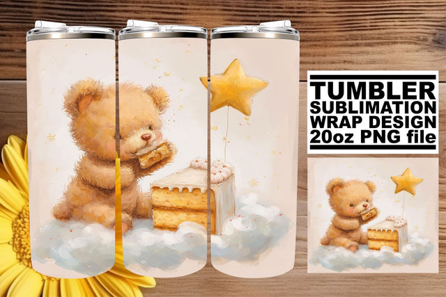Nursery-Themed Sublimation Tumbler for Kids - Vibrant Artistry Sublimation afrosvg 