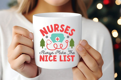 Nurses Always Make the Nice List SVG SVG CraftLabSVG 