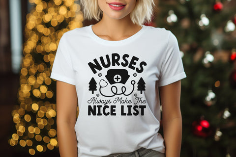 Nurses Always Make the Nice List SVG SVG CraftLabSVG 