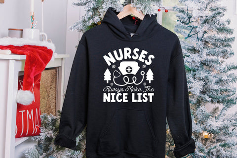 Nurses Always Make the Nice List SVG SVG CraftLabSVG 