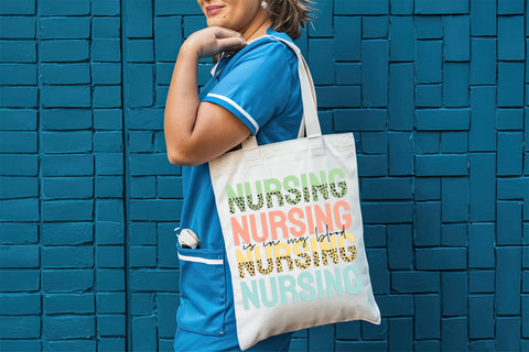 Nursing is in My Blood - Nurse PNG Sublimation Sublimation CraftLabSVG 