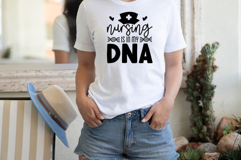 Nursing is in My DNA | Nurse SVG File SVG CraftLabSVG 