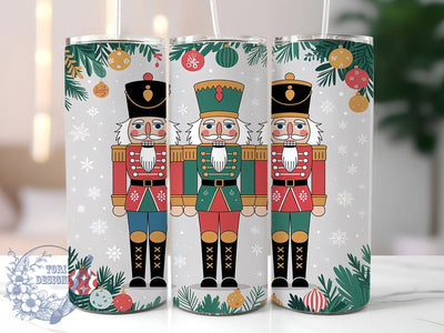 Nutcracker Ballet Christmas Tumbler, Holiday Ballet Wrap, Festive Nutcracker Sublimation Design, 20oz Christmas Tumbler, Whimsical Toy Soldier Mug, Cute Holiday Cup, Classic Nutcracker Art Sublimation ToriDesigns 