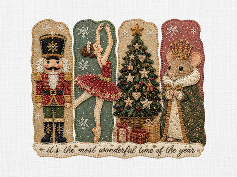 Nutcracker Christmas Ballet PNG Clipart SVG artprintfile 