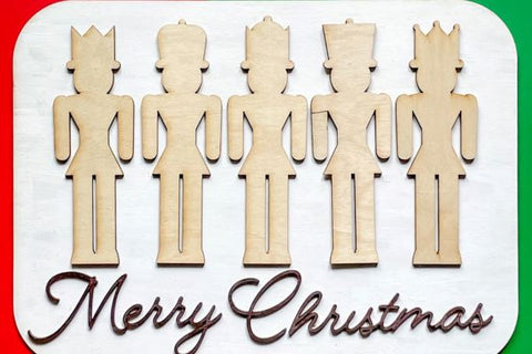 Nutcracker Christmas Laser SVG File SVG Crafting With Brenna 