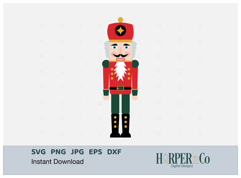 Nutcracker SVG PNG Cut EPS File SVG HarperNCo 