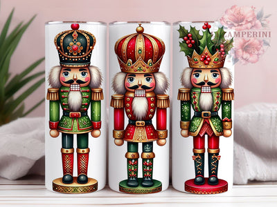 Nutcracker Tumbler, Christmas Gift, Sublimation Wrap, Holiday Drinkware, 20oz Tumbler, Xmas Decor, Nutcracker Theme Sublimation Li Zamperini 