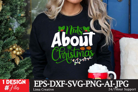 Nuts About Christmas SVG Cut File SVG Insomnia Std 